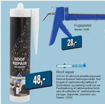 Harald Nyborg Roof repair el. fugepistol tilbud
