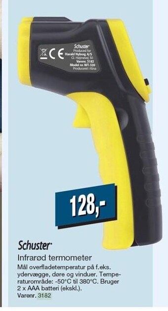 Harald Nyborg Infrarød termometer tilbud