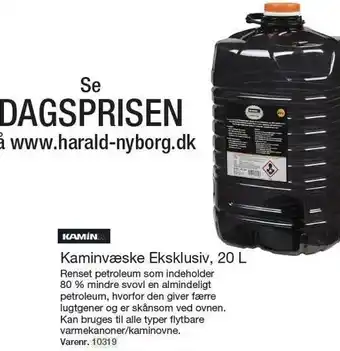 Harald Nyborg Kaminvæske eksklusiv tilbud