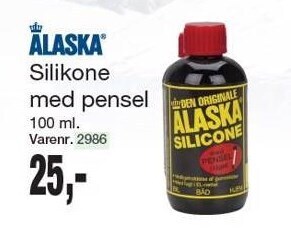 Harald Nyborg Silikone med pensel tilbud