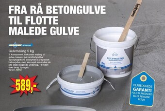 Harald Nyborg Gulvmaling 5 kg tilbud
