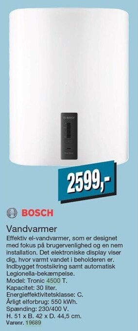 Harald Nyborg Vandvarmer tilbud