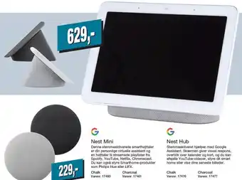 Harald Nyborg Net Mini el. Nest Hub tilbud