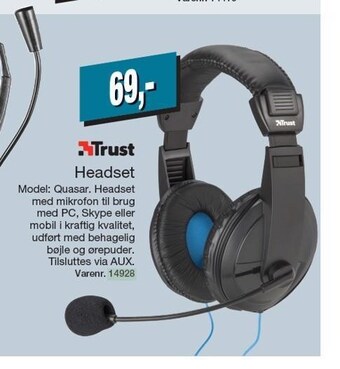 Harald Nyborg Headset tilbud