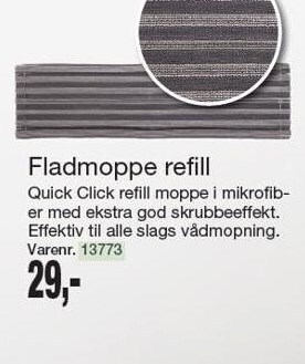 Harald Nyborg Fladmoppe refill tilbud