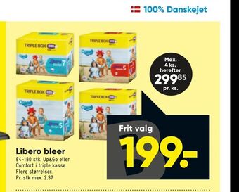 Bilka Libero bleer tilbud
