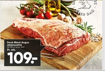 Bilka Fersk Black Angus oksecuvette tilbud