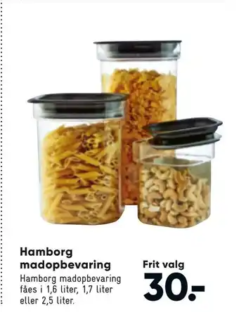 Bilka Hamborg madopbevaring tilbud