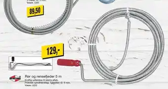 Harald Nyborg Rør og rensefjerder 5 m tilbud