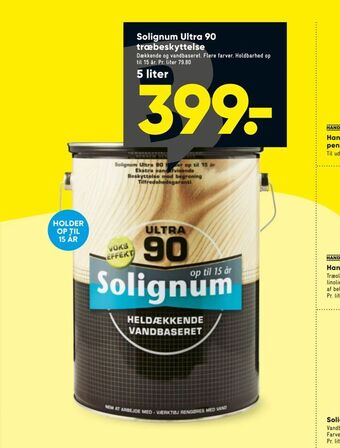 Bilka Solignum Ultra 90 træbeskyttelse tilbud
