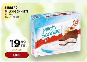 Scandinavian Park Ferrero milch-schnitte tilbud