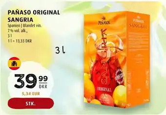 Scandinavian Park Pañaso original sangria tilbud