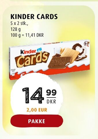 Scandinavian Park Kinder cards tilbud