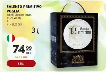 Scandinavian Park Salento primitivo puglia tilbud