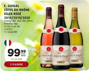 Scandinavian Park E. guigal côtes du rhône eller rosé 2018/2019/2020 tilbud