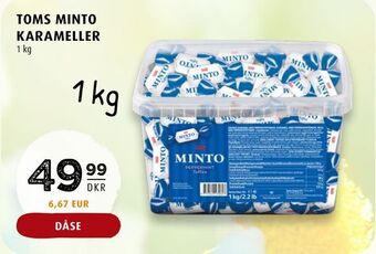 Scandinavian Park Toms minto karameller tilbud