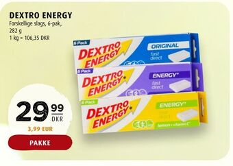 Scandinavian Park Dextro energy tilbud