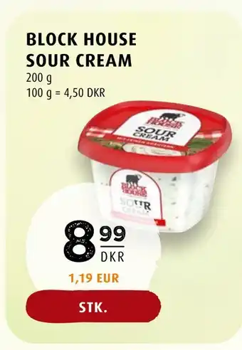 Scandinavian Park Block house sour cream tilbud
