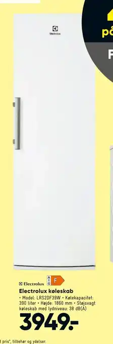 Bilka Electrolux køleskab tilbud