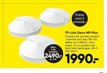 Bilka TP-Link Deco M9 Plus tilbud
