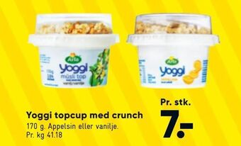 Yoggi topcup med crunch