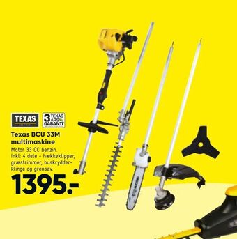 Bilka Texas BCU 33M multimaskine tilbud