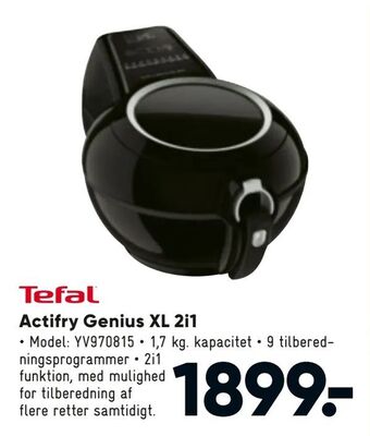 Actifry Genius XL 2i1