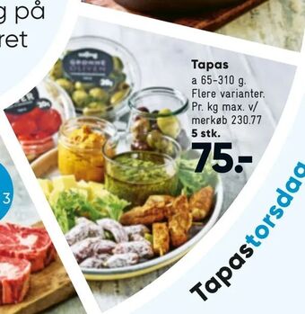 Bilka Tapas tilbud