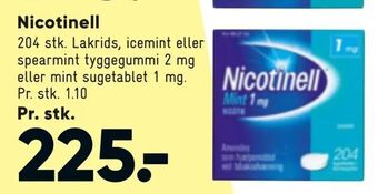 Bilka Nicotinell tilbud