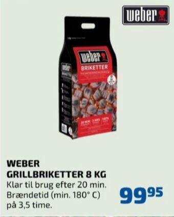 Davidsen Weber grillbriketter tilbud