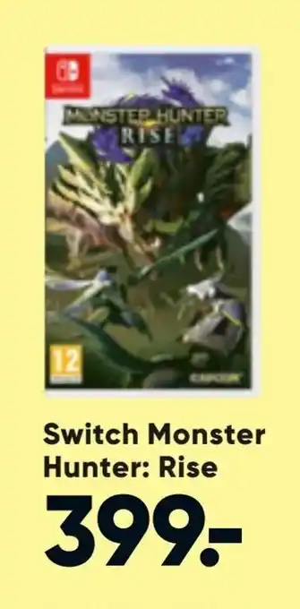 Bilka Switch Monster Hunter: Rise tilbud