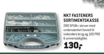 XL-BYG Nkt fasteners sortimentskasse tilbud