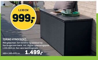 XL-BYG TORINO HYNDEBOKS tilbud