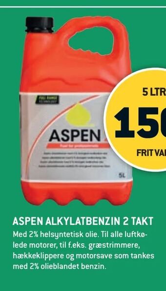 XL-BYG Aspen Alkylatbenzin 2 Takt tilbud