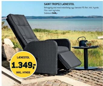 Saint tropez lænestol
