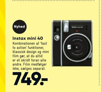 Bilka Instax mini 40 tilbud