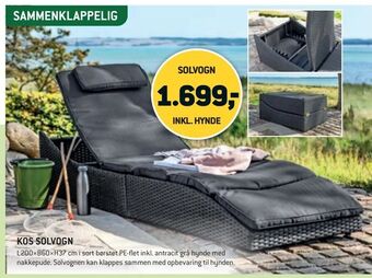 XL-BYG Kos solvogn tilbud