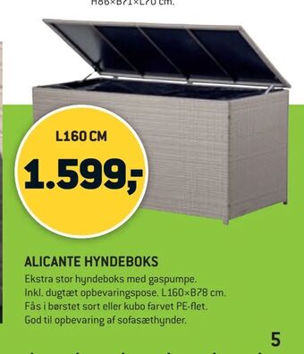 XL-BYG Alicante hyndeboks tilbud