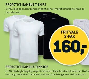 XL-BYG Proactive bambus t-shirt tilbud