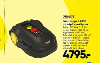 Bilka Landxcape LX835 robotplæneklipper tilbud