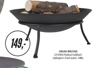 Arum bålfad