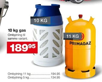 Bauhaus 10 kg gas tilbud