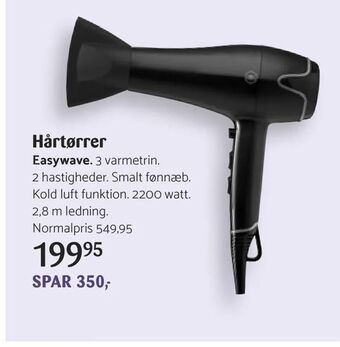 Kop & Kande Hårtørrer tilbud