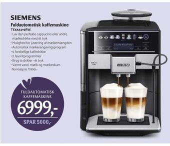 Kop & Kande Fuldautomatisk kaffemaskine tilbud