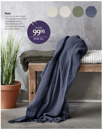 Kop & Kande Plaid tilbud