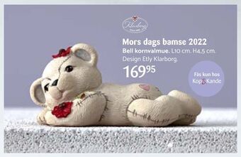 Kop & Kande Mors dags bamse 2022 tilbud