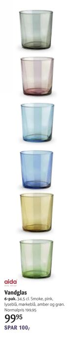 Kop & Kande Vandglas tilbud