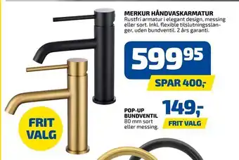 Merkur håndvaskarmatur