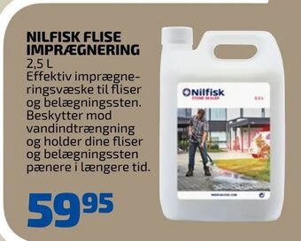Davidsen Nilfisk flise imprægnering tilbud