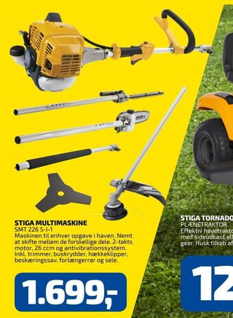 Davidsen Stiga multimaskine tilbud